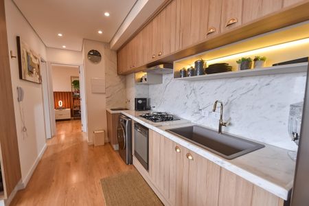 Apartamento à venda com 63m², 2 quartos e 1 vagaCozinha