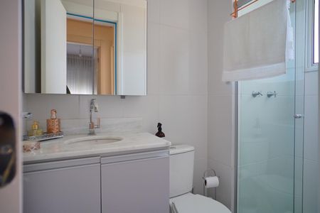 Banheiro de apartamento para alugar com 2 quartos, 42m² em Condomínio Terrabela, Porto Alegre
