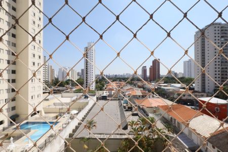 Sala vista de apartamento à venda com 3 quartos, 108m² em Campo Belo, São Paulo