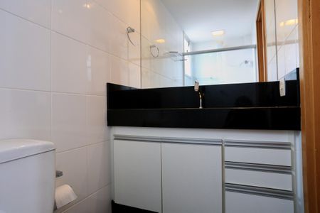 Apartamento para alugar com 84m², 1 quarto e 2 vagasBanheiro da Suíte