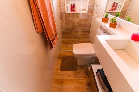 Casa de condomínio à venda com 78m², 2 quartos e 1 vaga Casa de condomínio à venda com 78m², 2 quartos e 1 vagaBanheiro