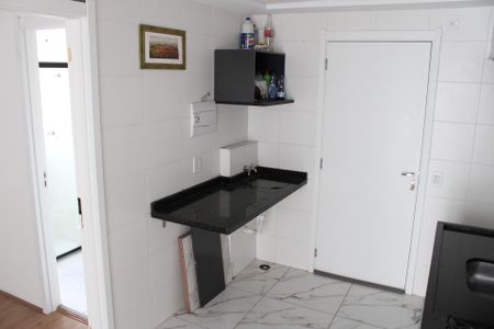 Detalhe da area de serviço de apartamento para alugar com 1 quarto, 28m² em Belenzinho, São Paulo