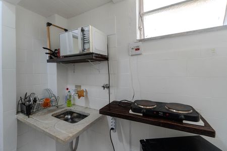Cozinha de apartamento para alugar com 1 quarto, 35m² em República, São Paulo