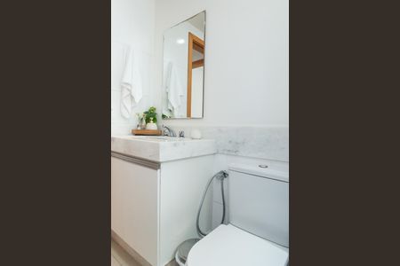 Apartamento à venda com 69m², 2 quartos e 2 vagasBanheiro social
