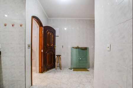 Cozinha de casa para alugar com 1 quarto, 50m² em Jardim Las Vegas, Santo André