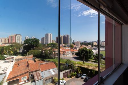 VISTA DA SACADA de apartamento à venda com 3 quartos, 80m² em Ponte Preta, Campinas