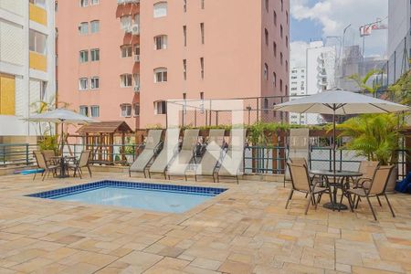 Área comum - Piscina de apartamento para alugar com 3 quartos, 156m² em Cerqueira César, São Paulo