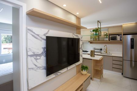 Sala de apartamento para alugar com 2 quartos, 45m² em Centro, Diadema