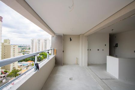 Varanda de apartamento à venda com 2 quartos, 94m² em Vila Valparaíso, Santo André