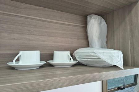 Apartamento à venda com 50m², 1 quarto e 1 vagaDetalhe da cozinha