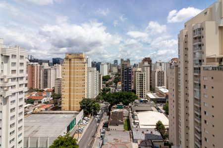 Vista da Sacada de kitnet/studio para alugar com 1 quarto, 24m² em Vila Nova Conceição, São Paulo