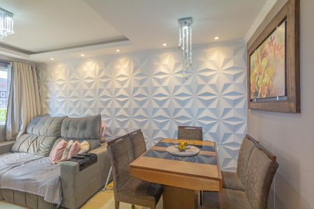 Sala de casa de condomínio à venda com 2 quartos, 87m² em Igara, Canoas