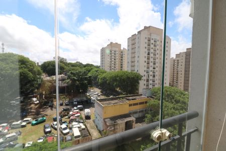 Varanda da Sala de apartamento para alugar com 2 quartos, 47m² em Parque São Lourenço, São Paulo