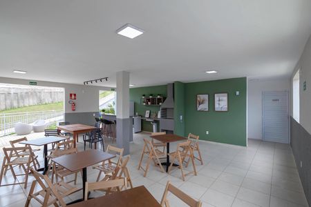 Apartamento para alugar com 42m², 2 quartos e 1 vagaÁrea comum - Salão de festas