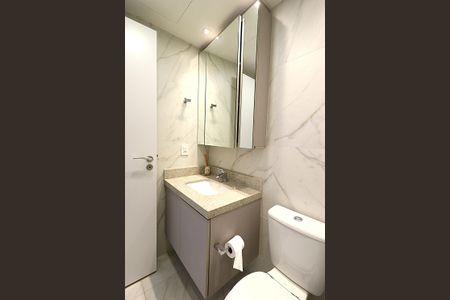 Apartamento à venda com 43m², 1 quarto e 1 vagaBanheiro Social