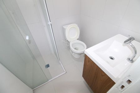 Banheiro de casa para alugar com 1 quarto, 100m² em Jardim das Industrias, São José dos Campos