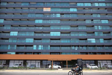 Studio para alugar com 30m², 1 quarto e 1 vagaFachada do Prédio