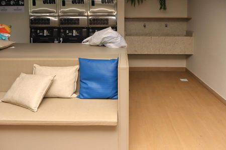 Studio para alugar com 30m², 1 quarto e 1 vagaLavanderia