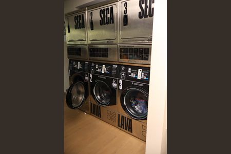 Studio para alugar com 30m², 1 quarto e 1 vagaLavanderia