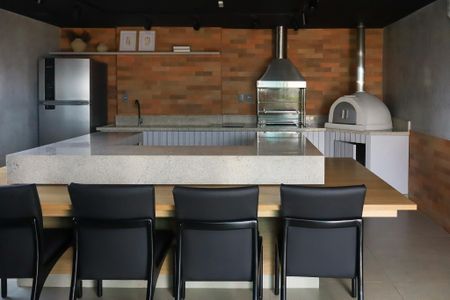 Studio para alugar com 30m², 1 quarto e 1 vagaÁrea comum - Churrasqueira