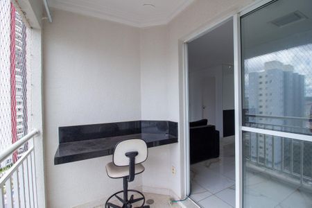 Varanda da Sala de apartamento para alugar com 2 quartos, 68m² em Parque Campolim, Sorocaba