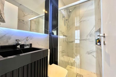 Apartamento à venda com 56m², 1 quarto e 1 vagaBanheiro Social