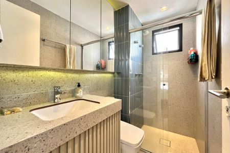 Apartamento à venda com 56m², 1 quarto e 1 vagaBanheiro da Suíte