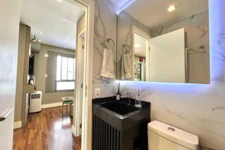 Apartamento à venda com 56m², 1 quarto e 1 vagaBanheiro Social