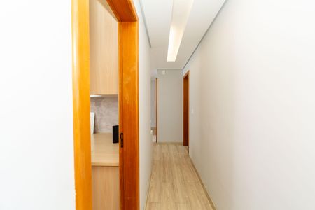 CORREDOR de apartamento à venda com 3 quartos, 68m² em Estrela Dalva, Belo Horizonte