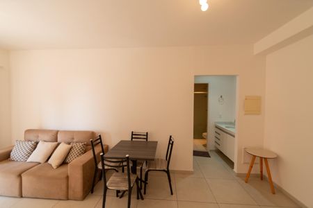 Apartamento para alugar com 53m², 1 quarto e 1 vaga Apartamento para alugar com 53m², 1 quarto e 1 vagaSala_Cozinha - Conjugada