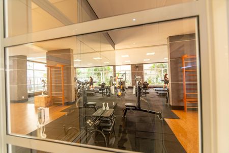 Apartamento para alugar com 53m², 1 quarto e 1 vaga Apartamento para alugar com 53m², 1 quarto e 1 vagaÁrea comum - Academia