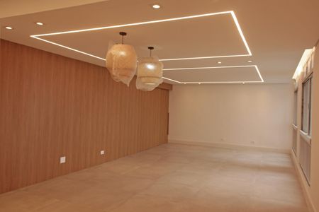 Sala de apartamento para alugar com 3 quartos, 200m² em Boqueirão, Santos