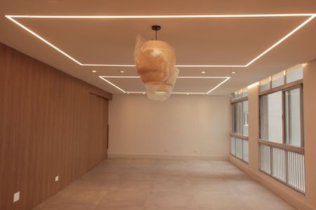 Sala de apartamento para alugar com 3 quartos, 200m² em Boqueirão, Santos