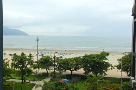 Vista da Sala de apartamento para alugar com 3 quartos, 200m² em Boqueirão, Santos