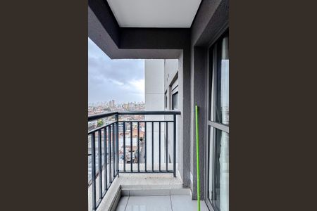 Varanda da Sala de apartamento para alugar com 1 quarto, 30m² em Quarta Parada, São Paulo