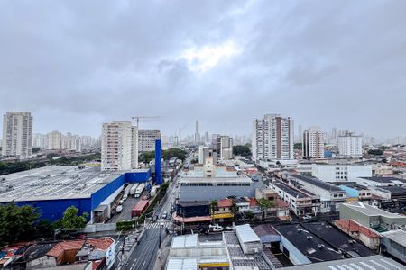 Vista da Varanda de apartamento para alugar com 1 quarto, 30m² em Quarta Parada, São Paulo