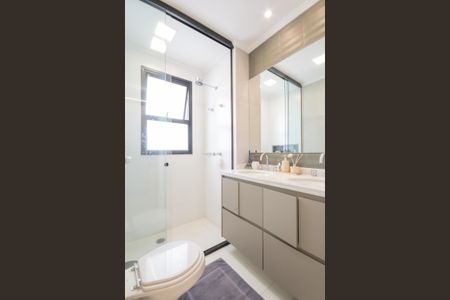 Apartamento para alugar com 112m², 2 quartos e 2 vagasBanheiro da Suíte 1