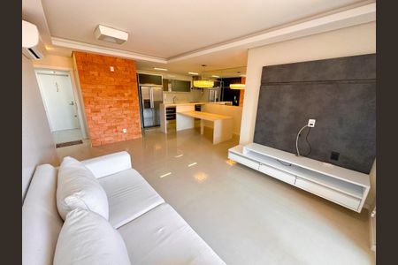 Sala de TV de apartamento para alugar com 4 quartos, 113m² em Praia Comprida, São José