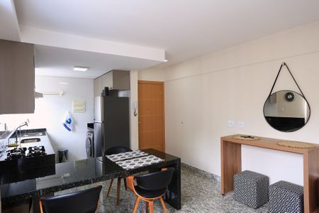 Sala de apartamento para alugar com 1 quarto, 47m² em Savassi, Belo Horizonte