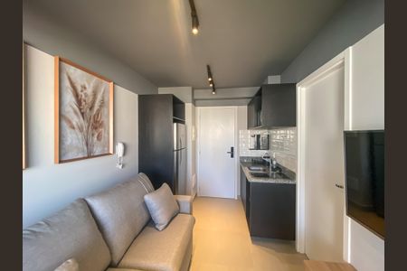 Studio para alugar com 26m², 1 quarto e sem vaga Studio para alugar com 26m², 1 quarto e sem vagaSala