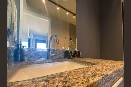 Studio para alugar com 26m², 1 quarto e sem vaga Studio para alugar com 26m², 1 quarto e sem vagaBanheiro da Suíte