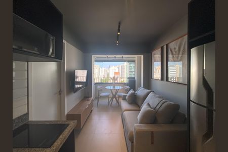 Studio para alugar com 26m², 1 quarto e sem vaga Studio para alugar com 26m², 1 quarto e sem vagaSala