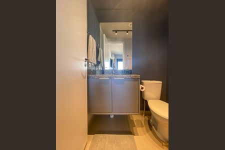 Studio para alugar com 26m², 1 quarto e sem vaga Studio para alugar com 26m², 1 quarto e sem vagaBanheiro da Suíte