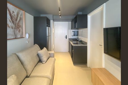 Studio para alugar com 26m², 1 quarto e sem vaga Studio para alugar com 26m², 1 quarto e sem vagaSala
