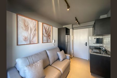 Studio para alugar com 26m², 1 quarto e sem vaga Studio para alugar com 26m², 1 quarto e sem vagaSala