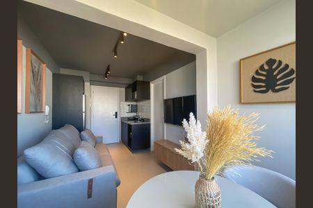 Studio para alugar com 26m², 1 quarto e sem vaga Studio para alugar com 26m², 1 quarto e sem vagaVaranda da Sala