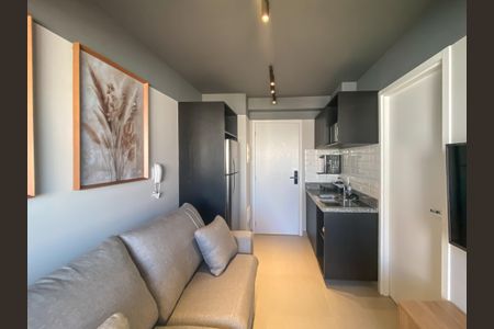 Studio para alugar com 26m², 1 quarto e sem vaga Studio para alugar com 26m², 1 quarto e sem vagaSala