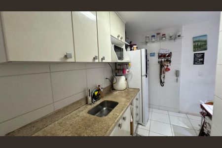 Cozinha de apartamento à venda com 3 quartos, 75m² em Recreio dos Bandeirantes, Rio de Janeiro