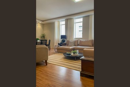 Sala de apartamento à venda com 3 quartos, 117m² em Cruzeiro, Belo Horizonte