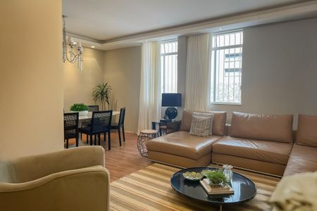 Sala de apartamento à venda com 3 quartos, 117m² em Cruzeiro, Belo Horizonte